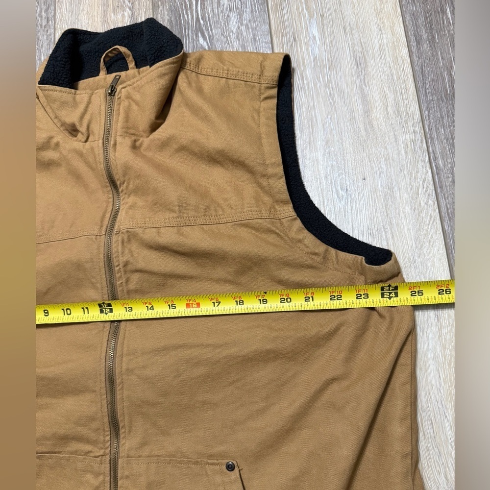 NWOT Brazos work Force Vest with lined size L - Picture 5 of 10